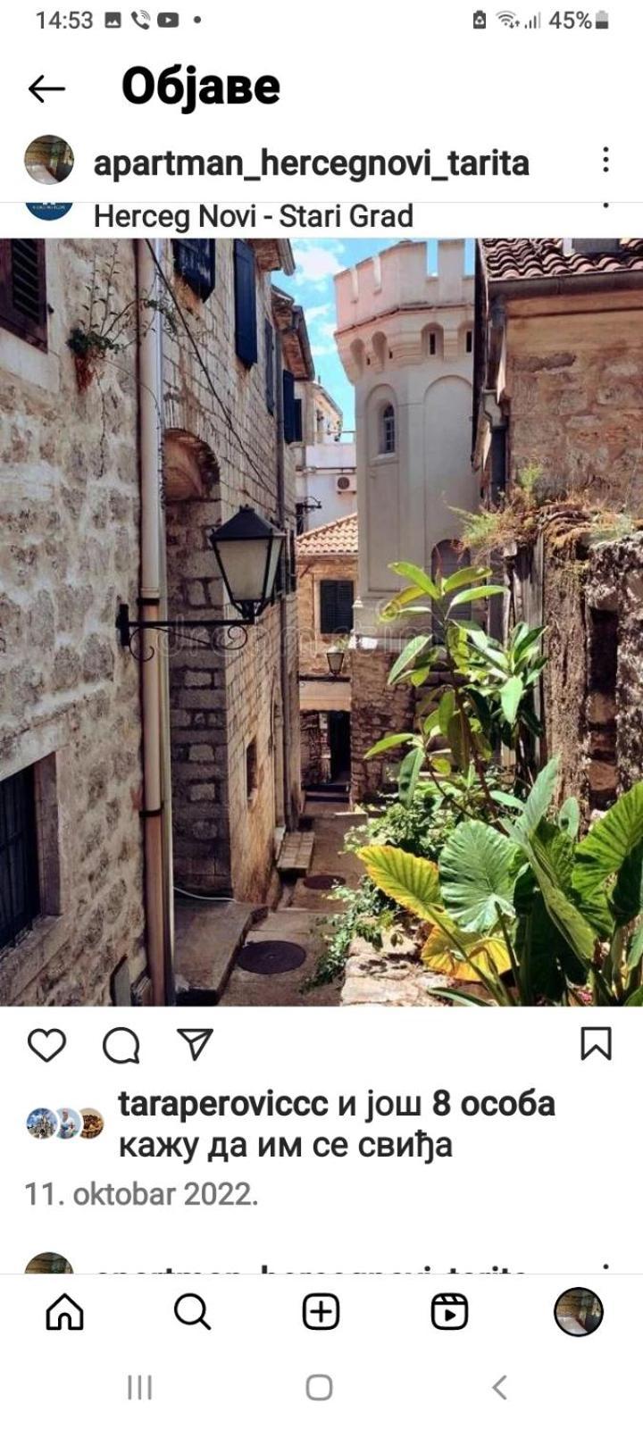 Apartment Tarita Herceg Novi Exterior foto